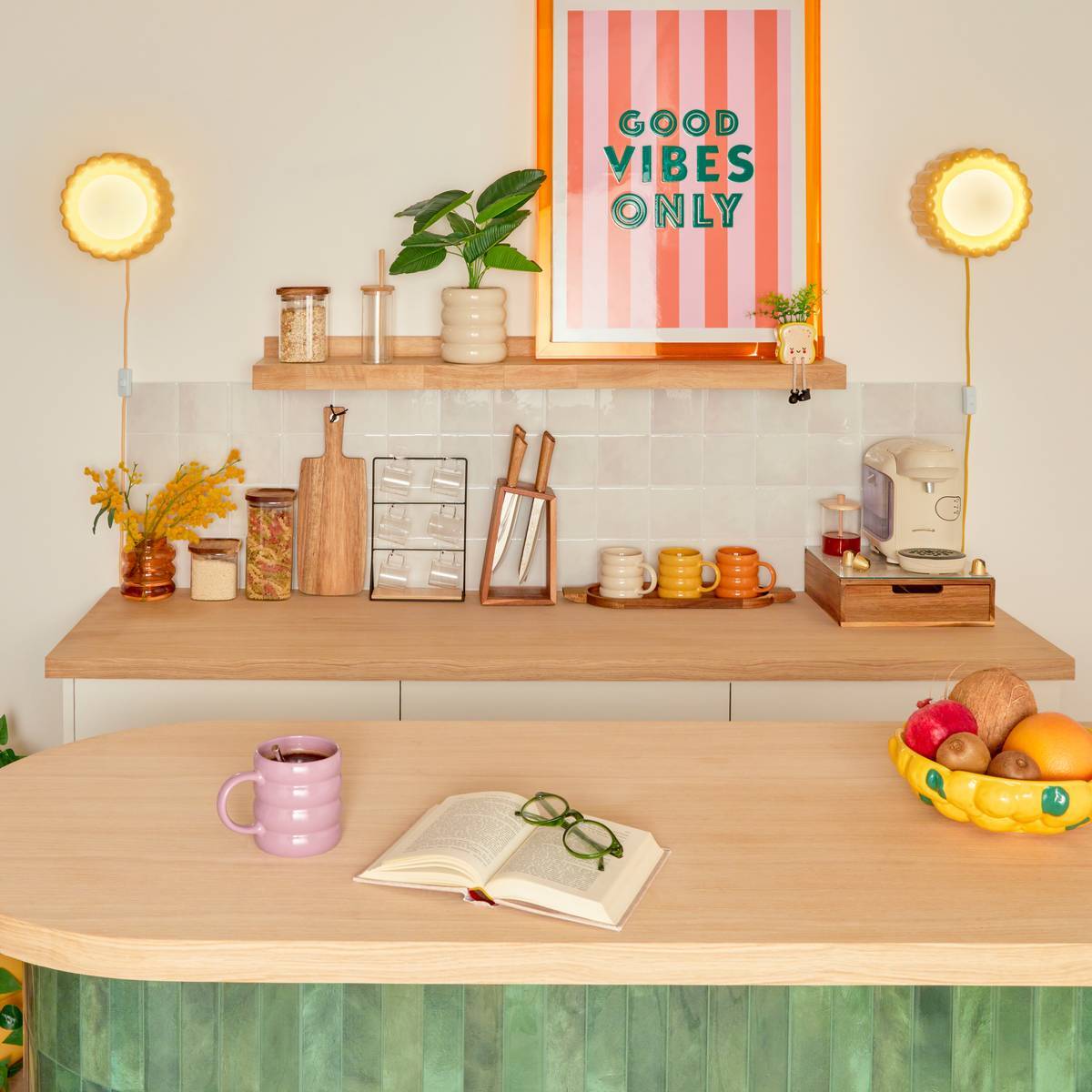 Applique Lotta D23cm jaune