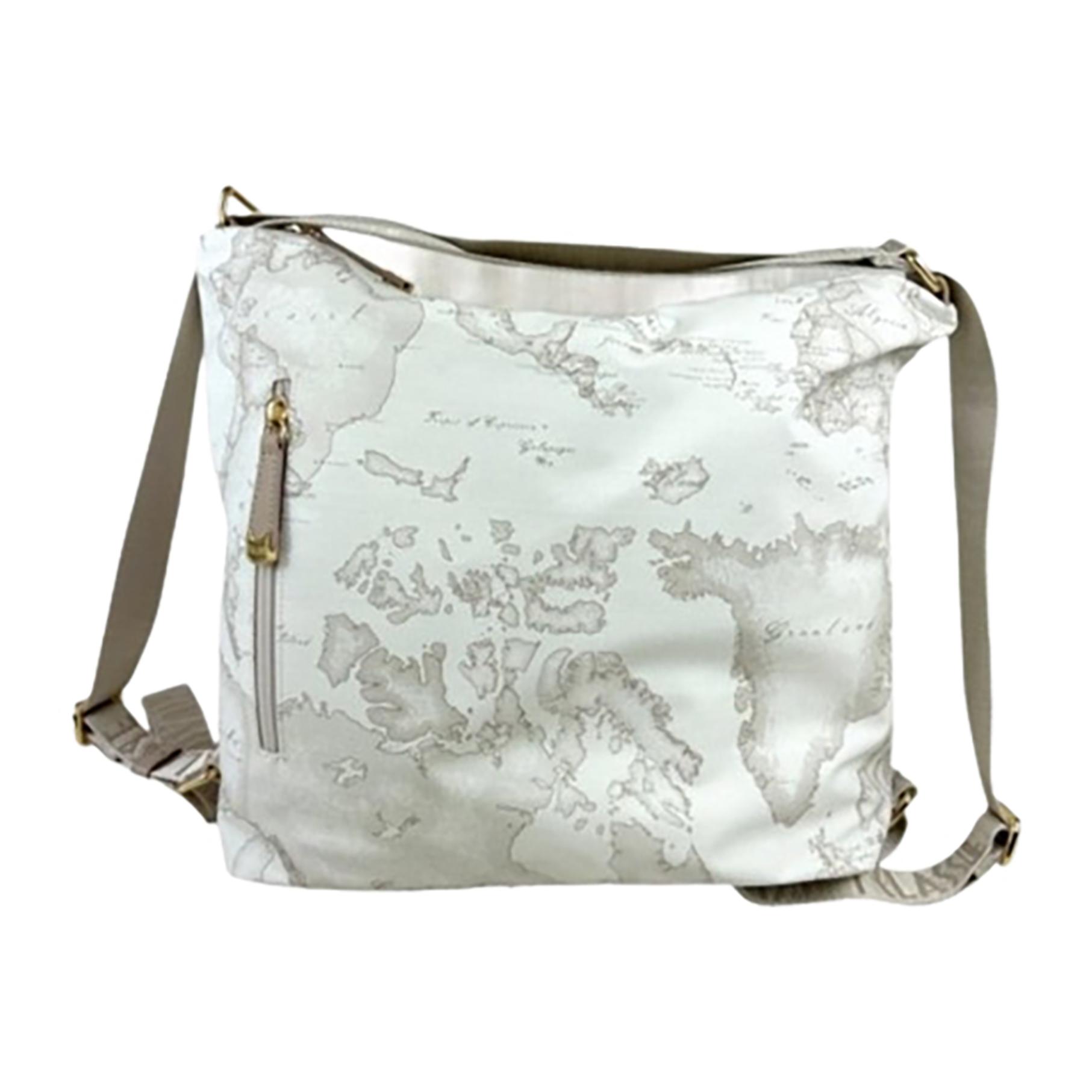 Alviero Martini 1a Classe Borsa Sottospalla/Zaino Donna Bianco Geo