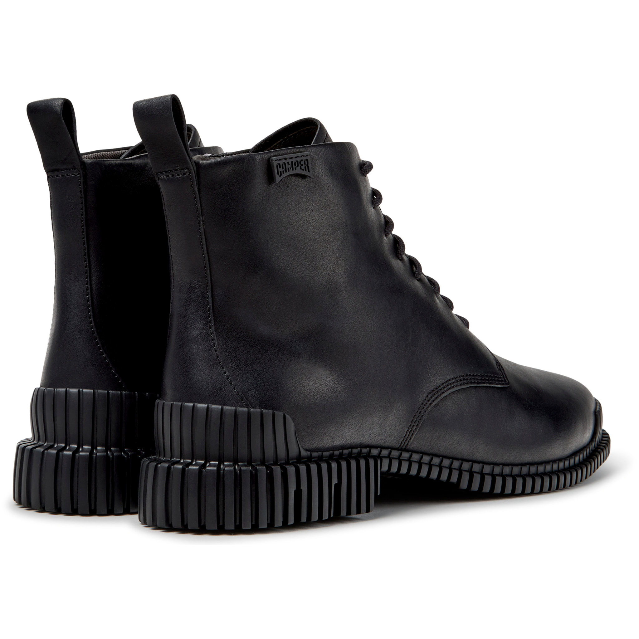 Botines - CAMPER Pix - Negro - Piel lisa