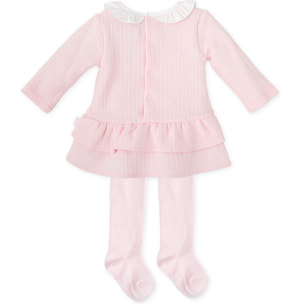 VESTIDO CON LEOTARDOS ROSA - Rosa