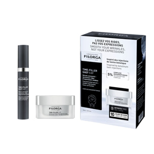Time-Filler 5 Xp - Coffret Time-Filler Crème Correction 15 ml + Sérum Time-Filler Shot 15 ml