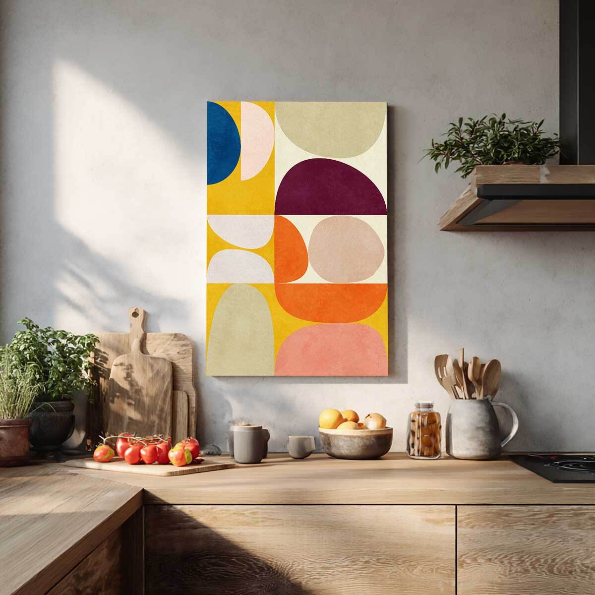Tableau art abstrait Vivid composition Tableau alu Dibond