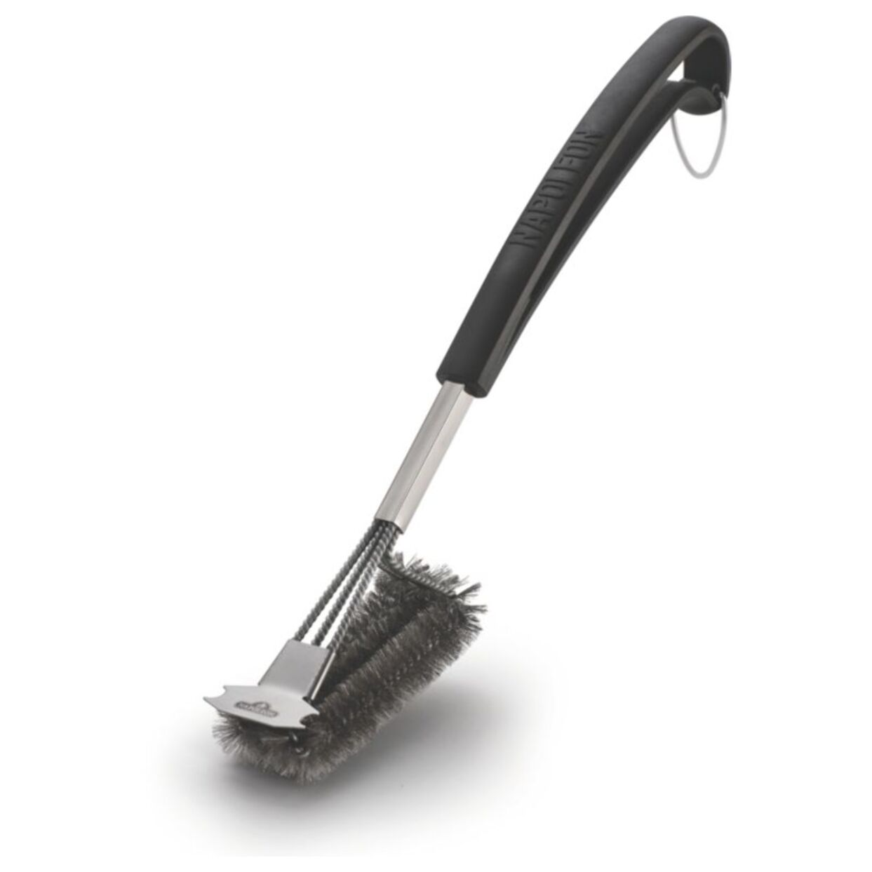 Brosse barbecue NAPOLEON en inox avec racloir 62063