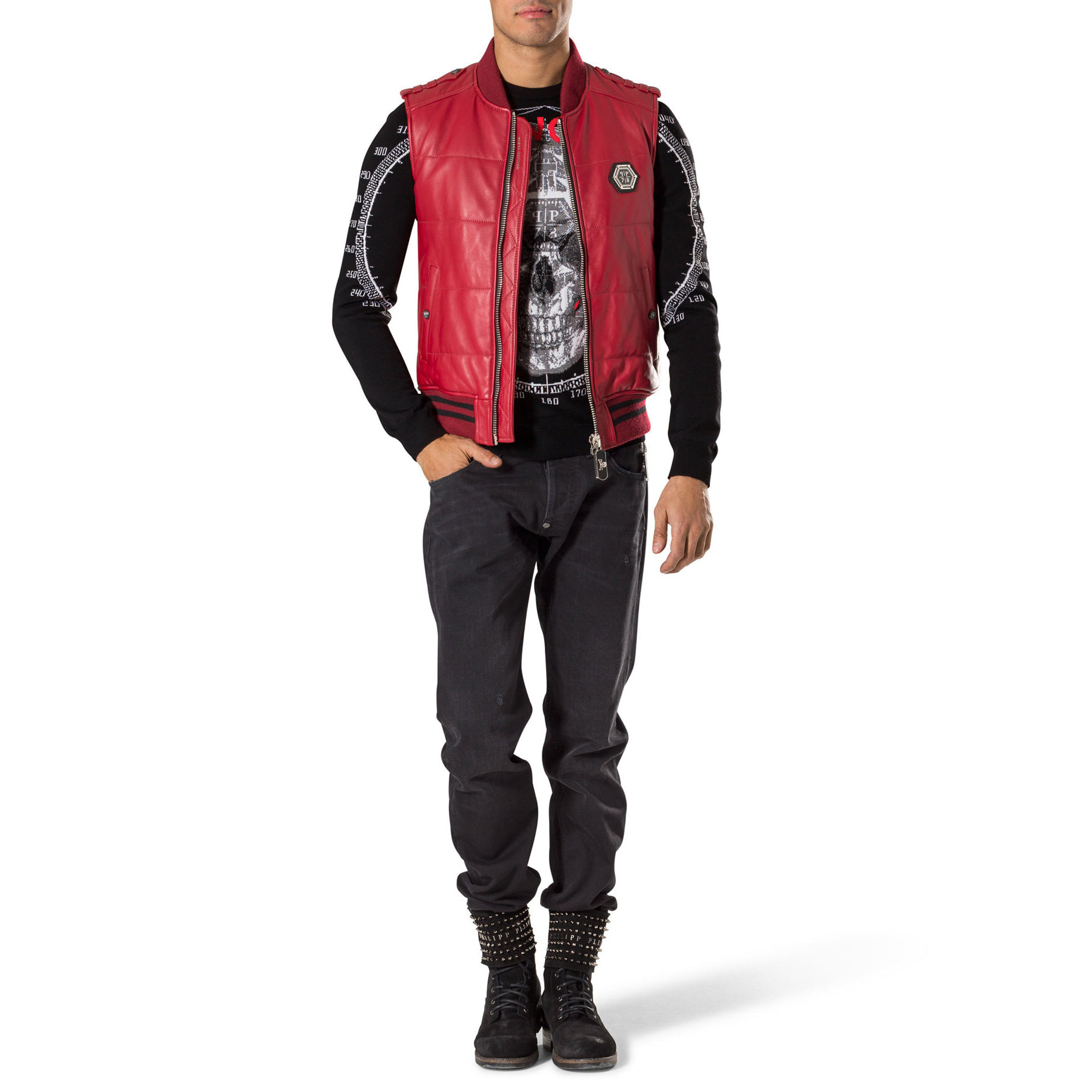 PHILIPP PLEIN straight cut "portofino"