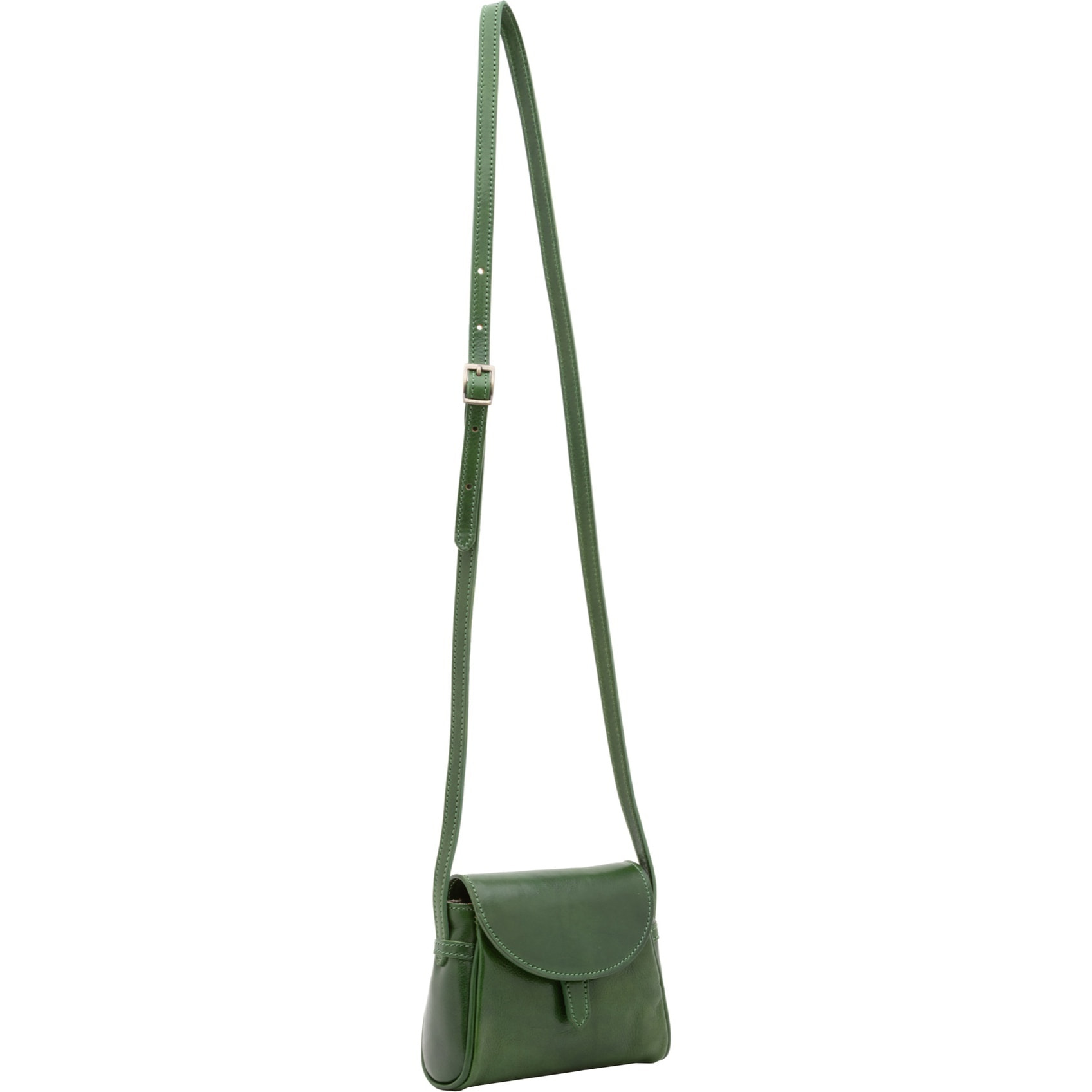 Borsa a tracolla da donna - Modello Seraphina Lux - Vera pelle - 14.0 x 18.0 x 7.0 cm