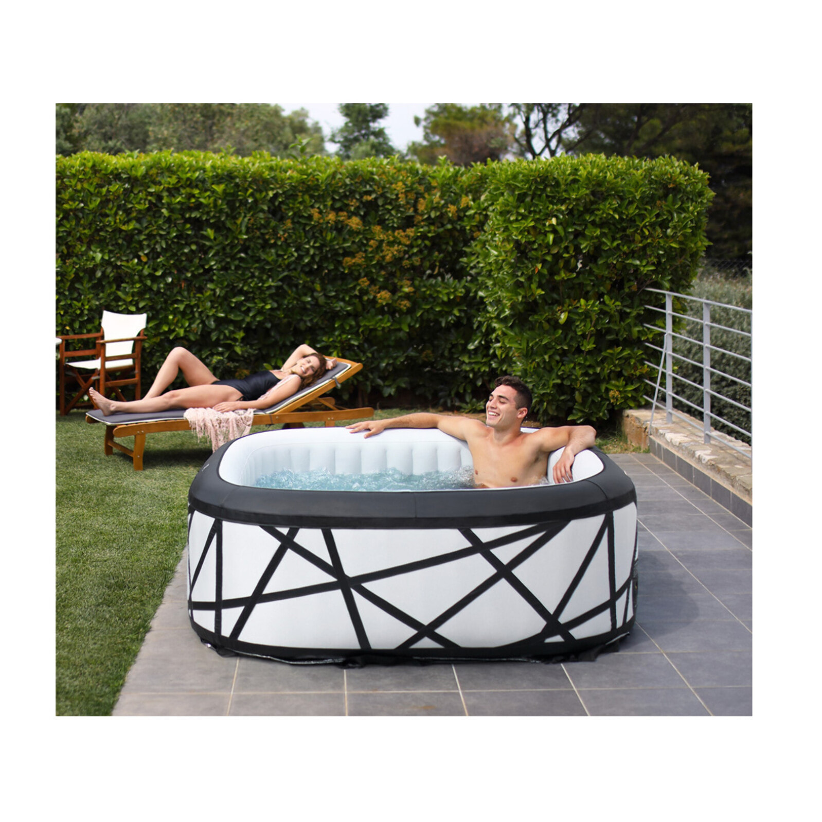 Spa gonflable - 6 places - SOHO