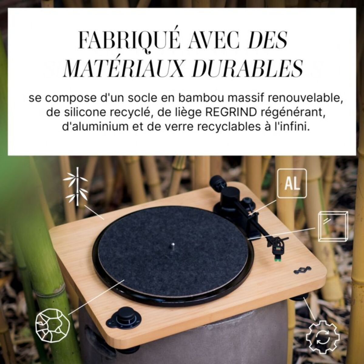 Platine vinyle MARLEY Stir it Up LUX