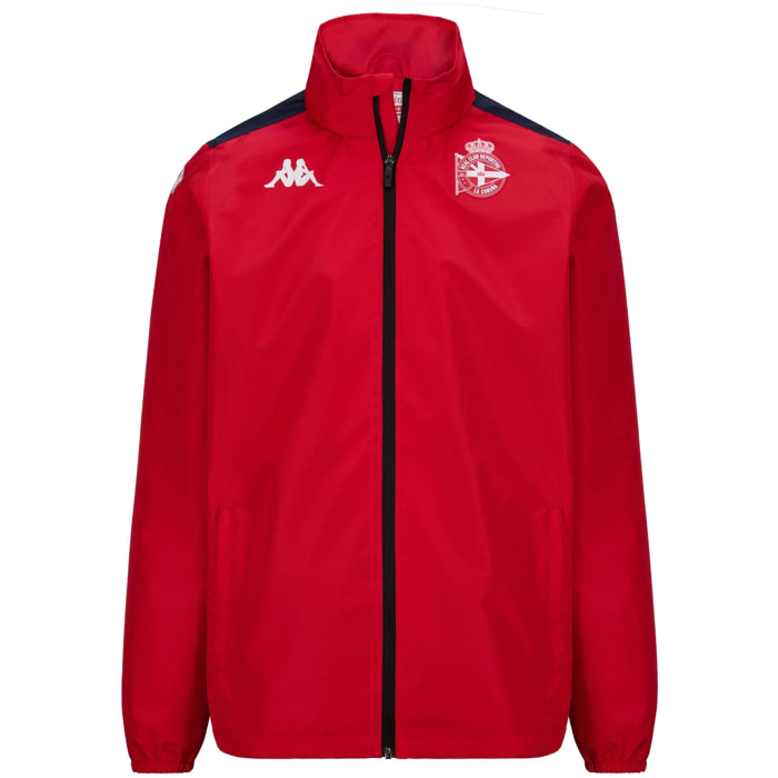 Giacche Kappa Uomo Adverzip Pro 8 Deportivo Rosso