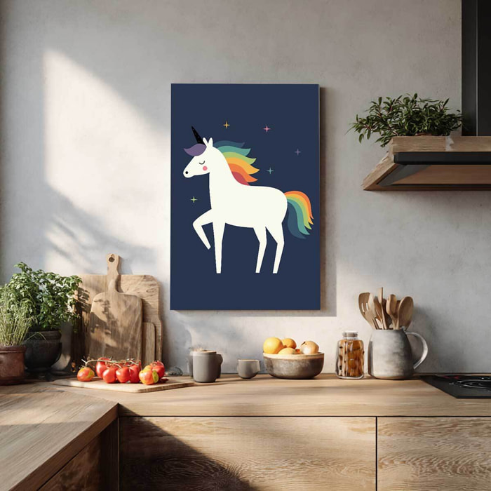 Tableau étoilée colorée Tableau alu Dibond