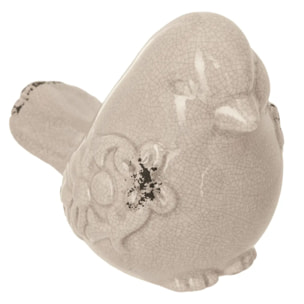 Oiseau Spring garden H.7,2cm céramique