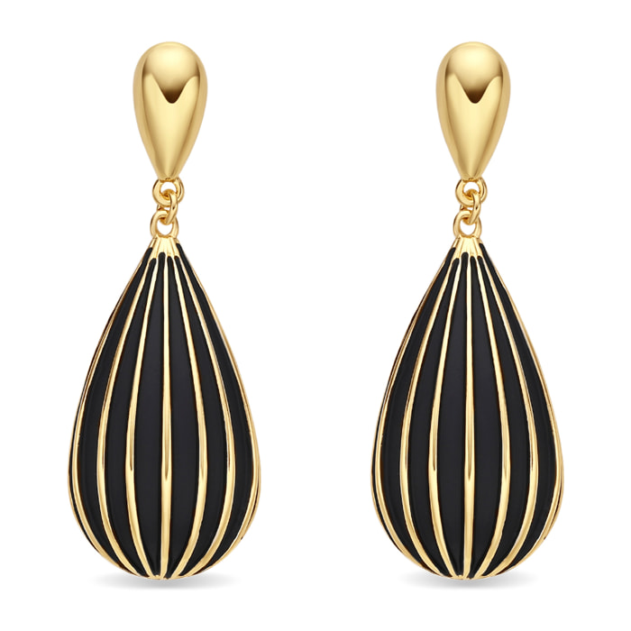 Pendientes Belin acabado oro amarillo 18k