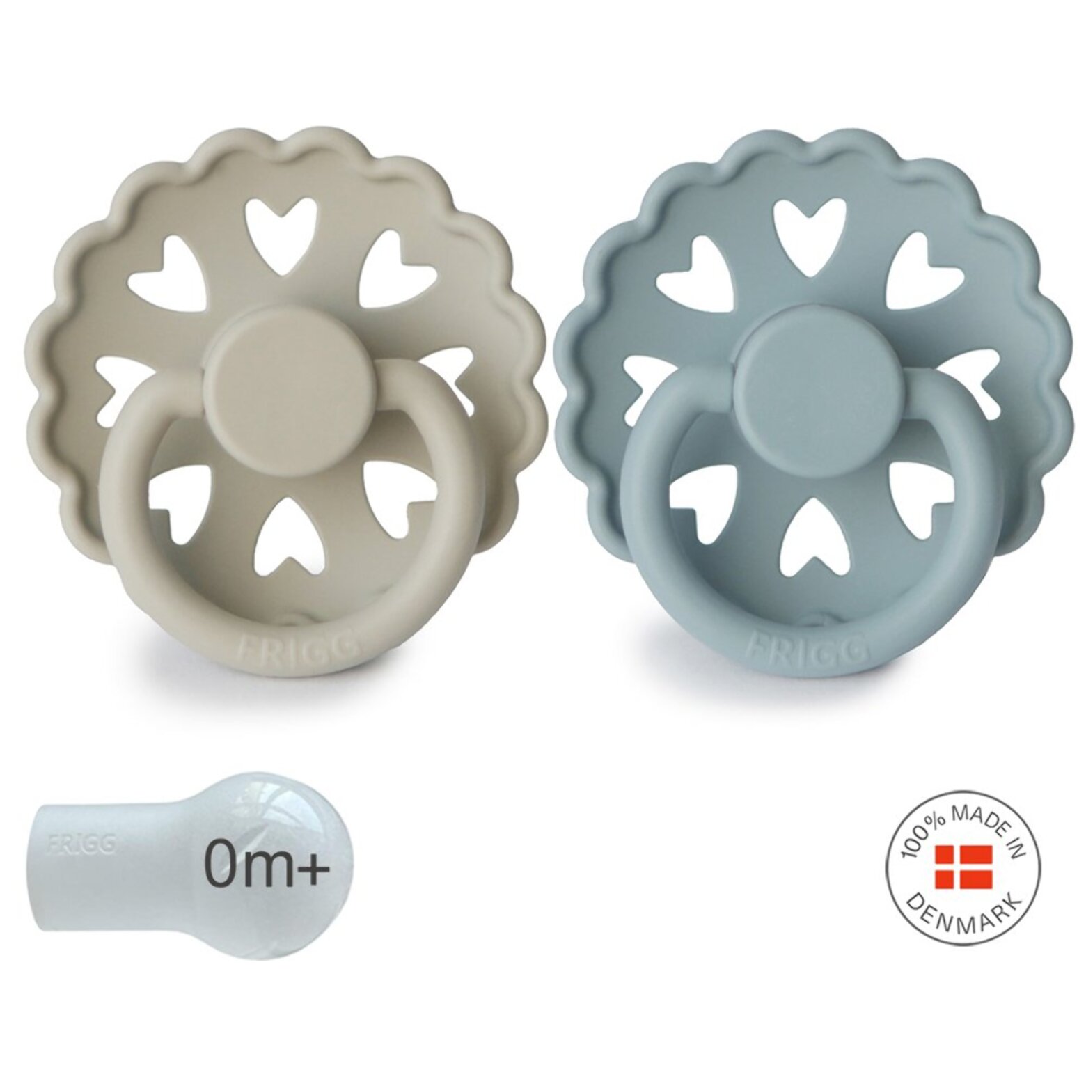 Frigg Pack 2 Chupetes Block Silicona Fairytale