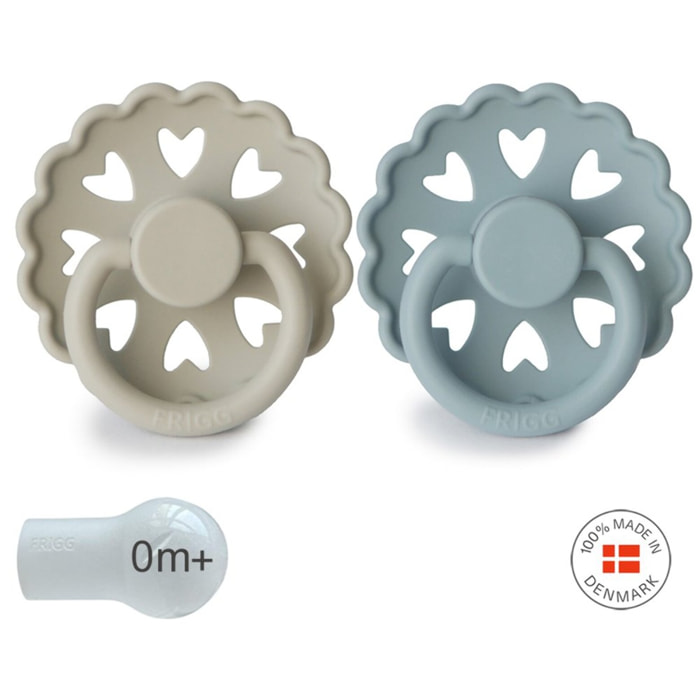 Frigg Pack 2 Chupetes Block Silicona Fairytale