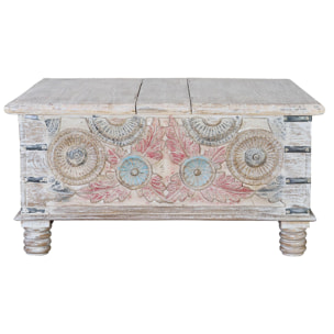 Mesa de centro - madera de mango - 90x90x45cm