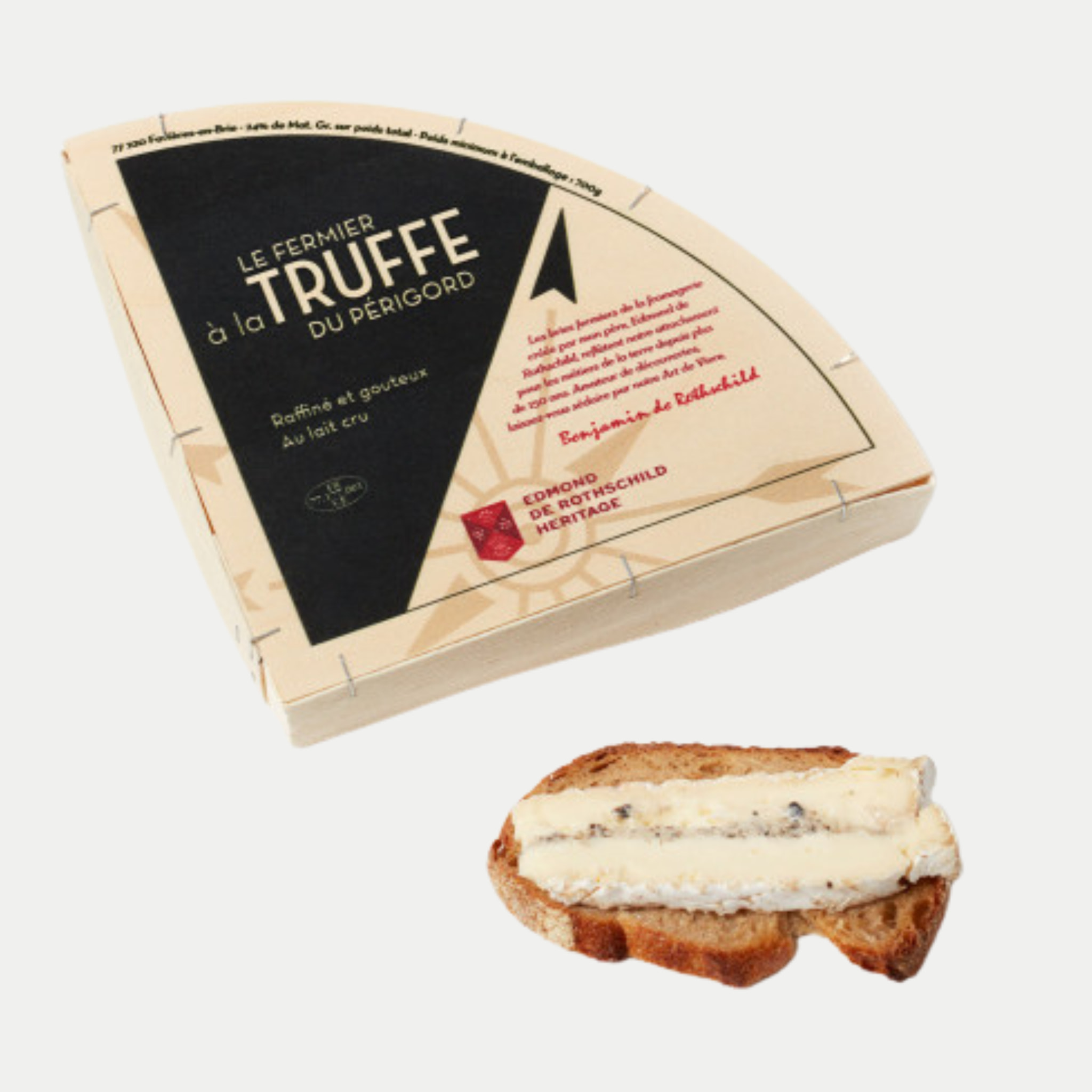 Quart de Brie Fermier à la Truffe - 700g - France