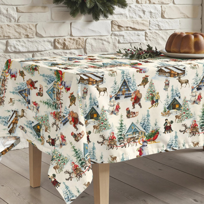 Nappe Anti-tâches Culla Linge Christmas Landscape 1