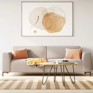 Tapis rectangulaire en jacinthe d'eau 215x150 cm - Saona