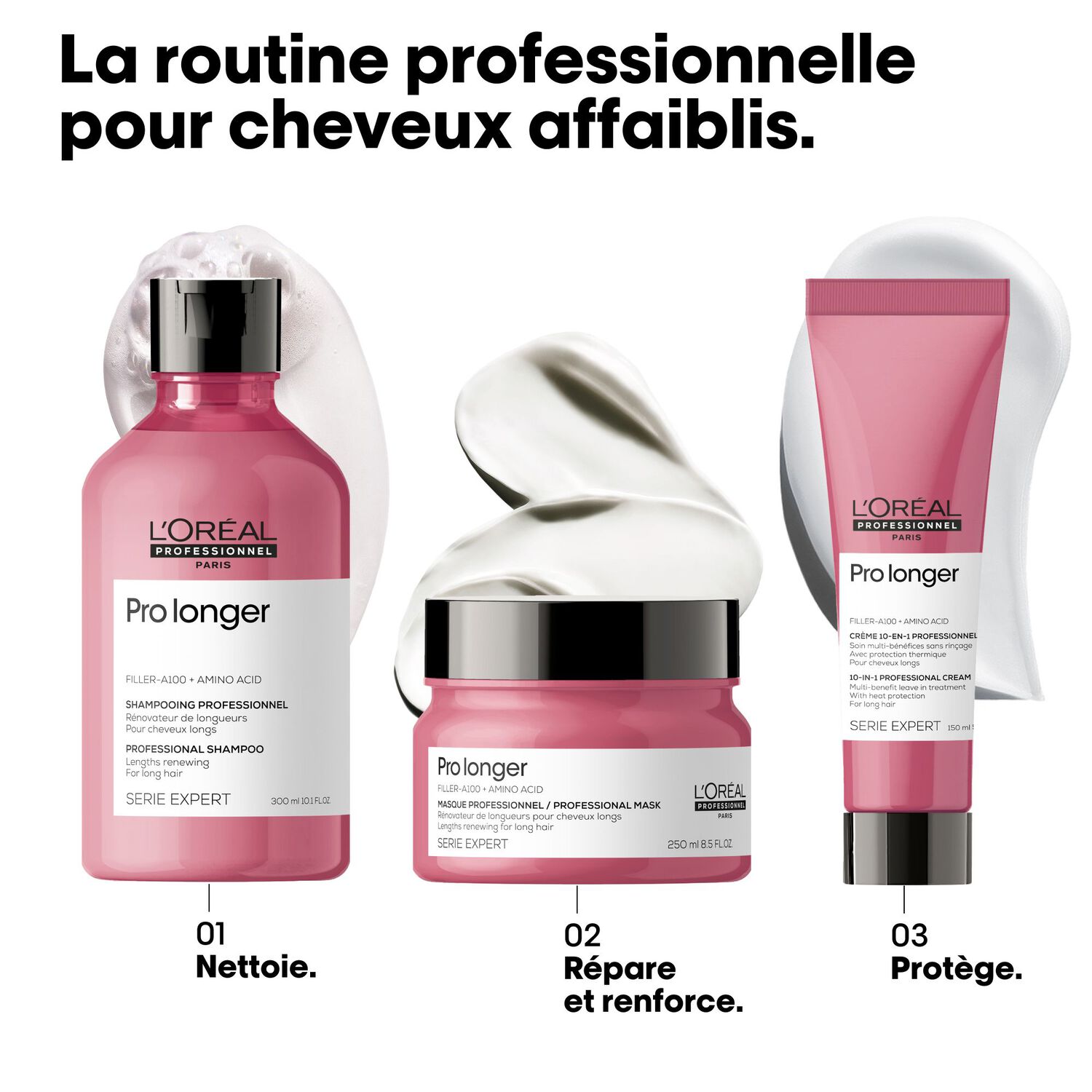 Serie Expert Pro Longer - Crème 10-en-1  Rénovatrice 150 ml