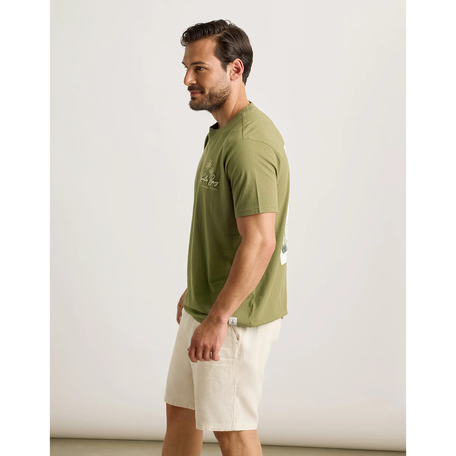 Camiseta Manga Corta Caqui - Dawes