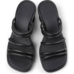 Sandalias - CAMPER Louise Sandal - Negro - Cuero liso