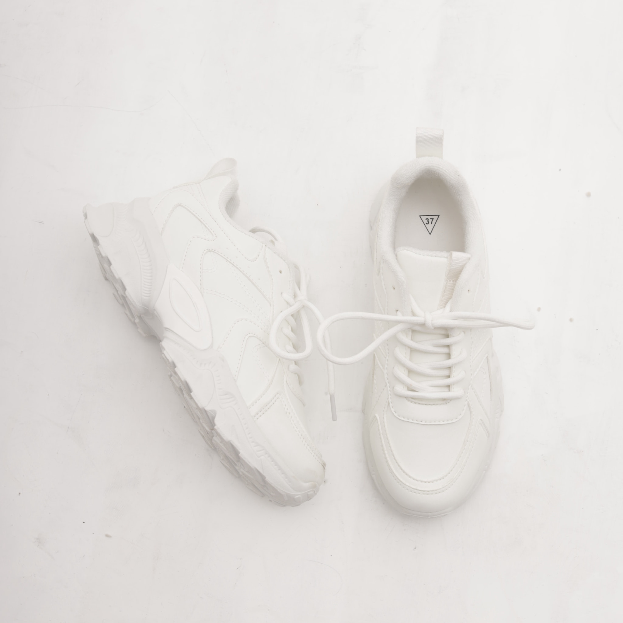 SNEAKERS TRACK BIANCO