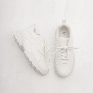SNEAKERS TRACK BIANCO