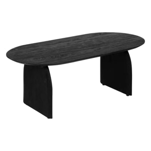 Table basse "Isana" 120x60cm noir