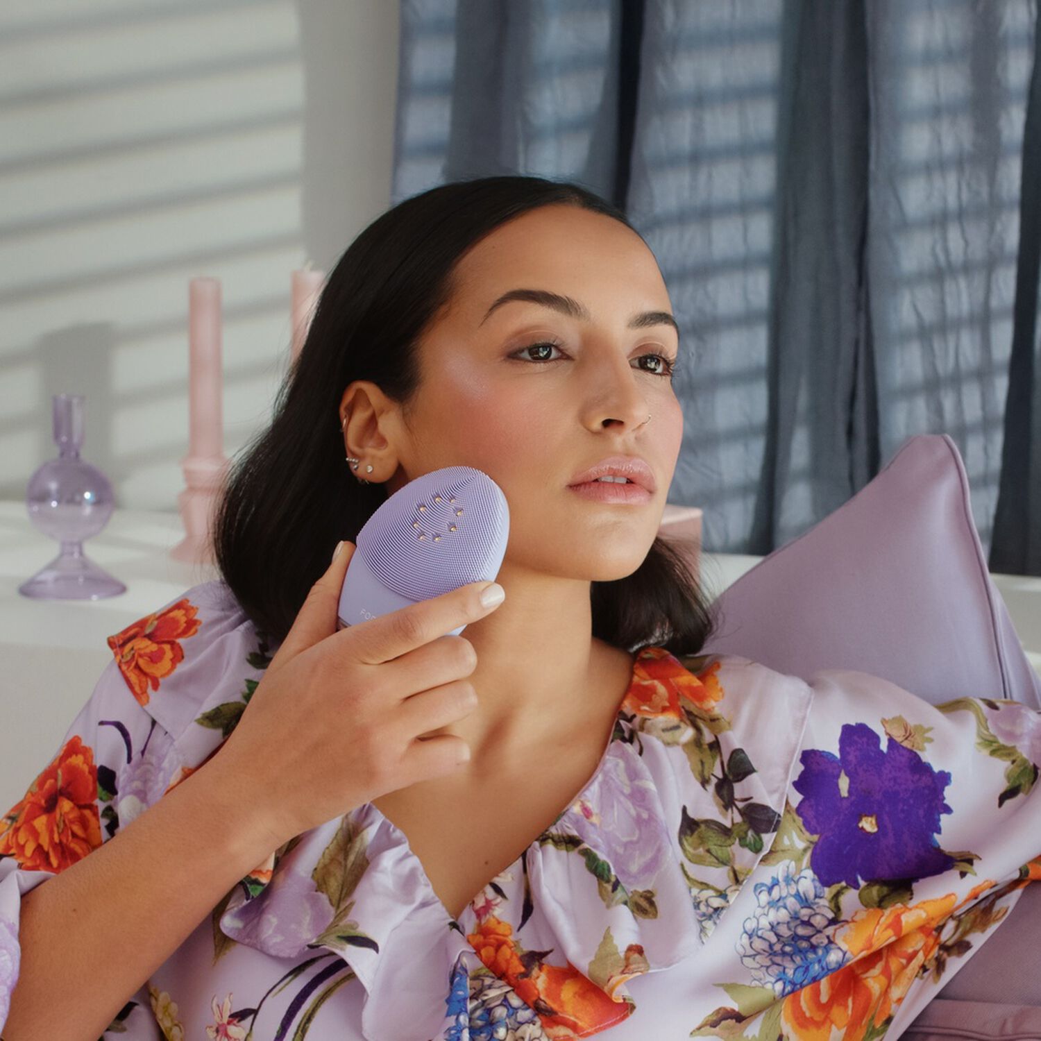 LUNA™ 3 plus - Brosse Thermo-Nettoyante à Micro-courants - Peau Sensible