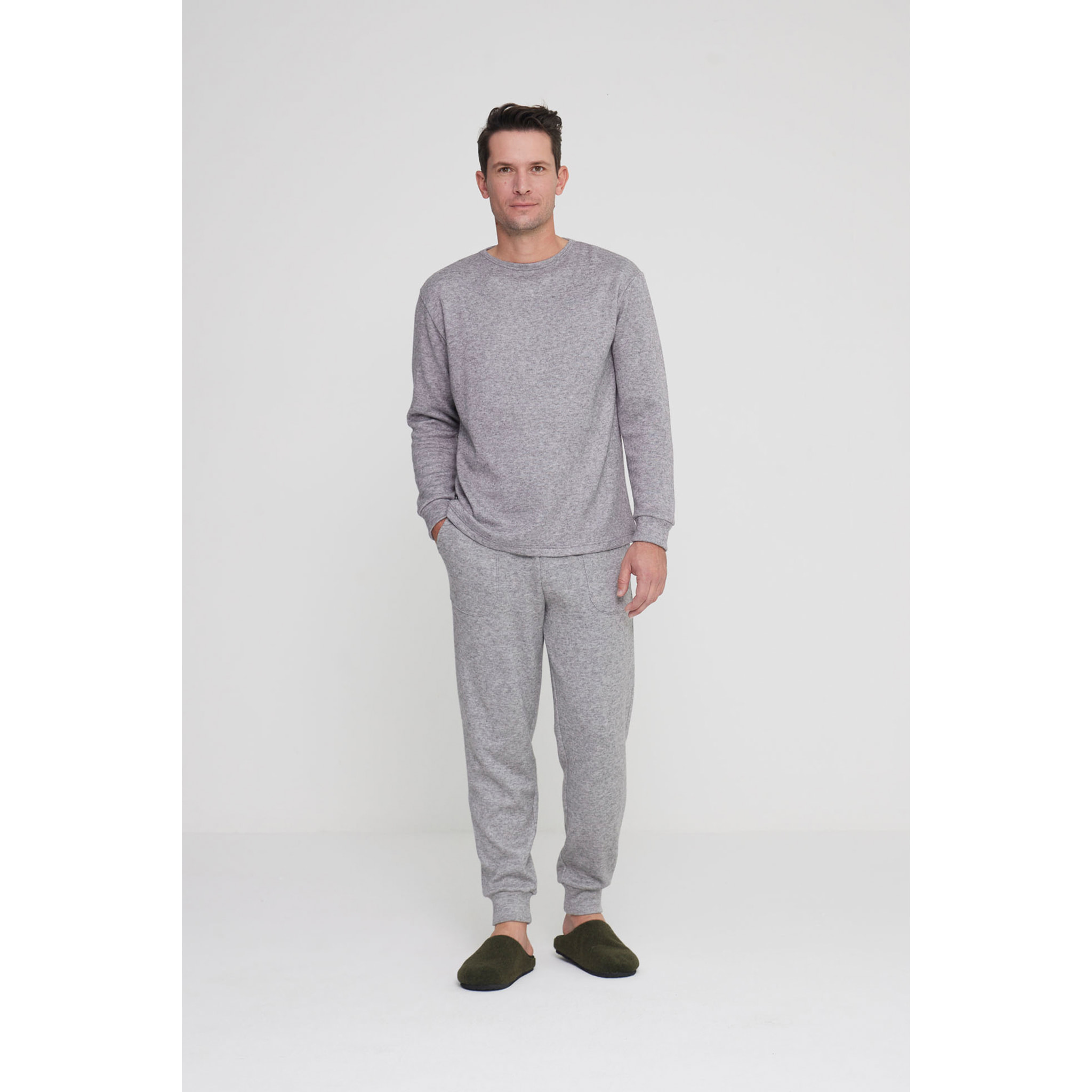 Completo loungewear uomo spider in maglina girocollo Noidinotte