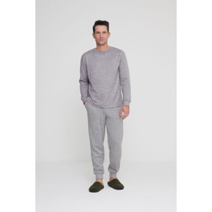 Completo loungewear uomo spider in maglina girocollo Noidinotte