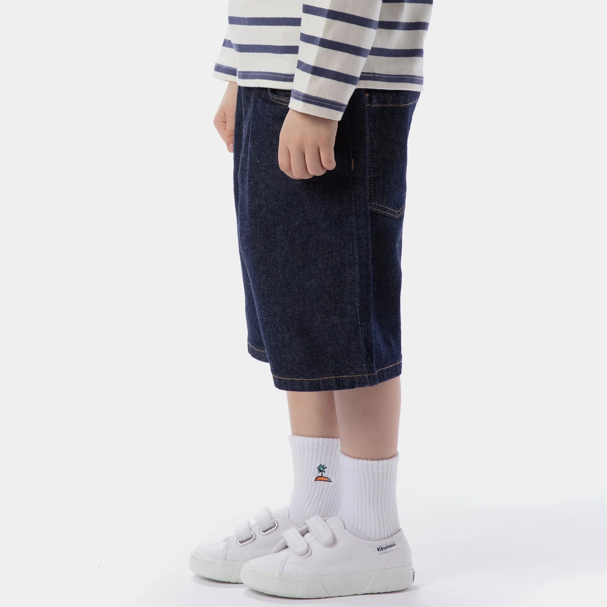 Le Superga Bambino/a Bianco 3750 Leggera Kids Straps