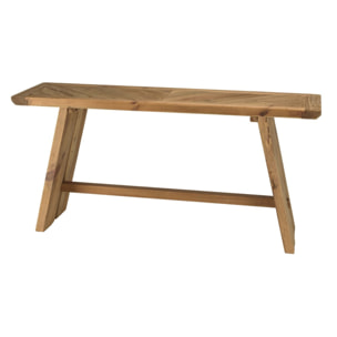 SANDY - Console 160x45cm bois Pin recyclé