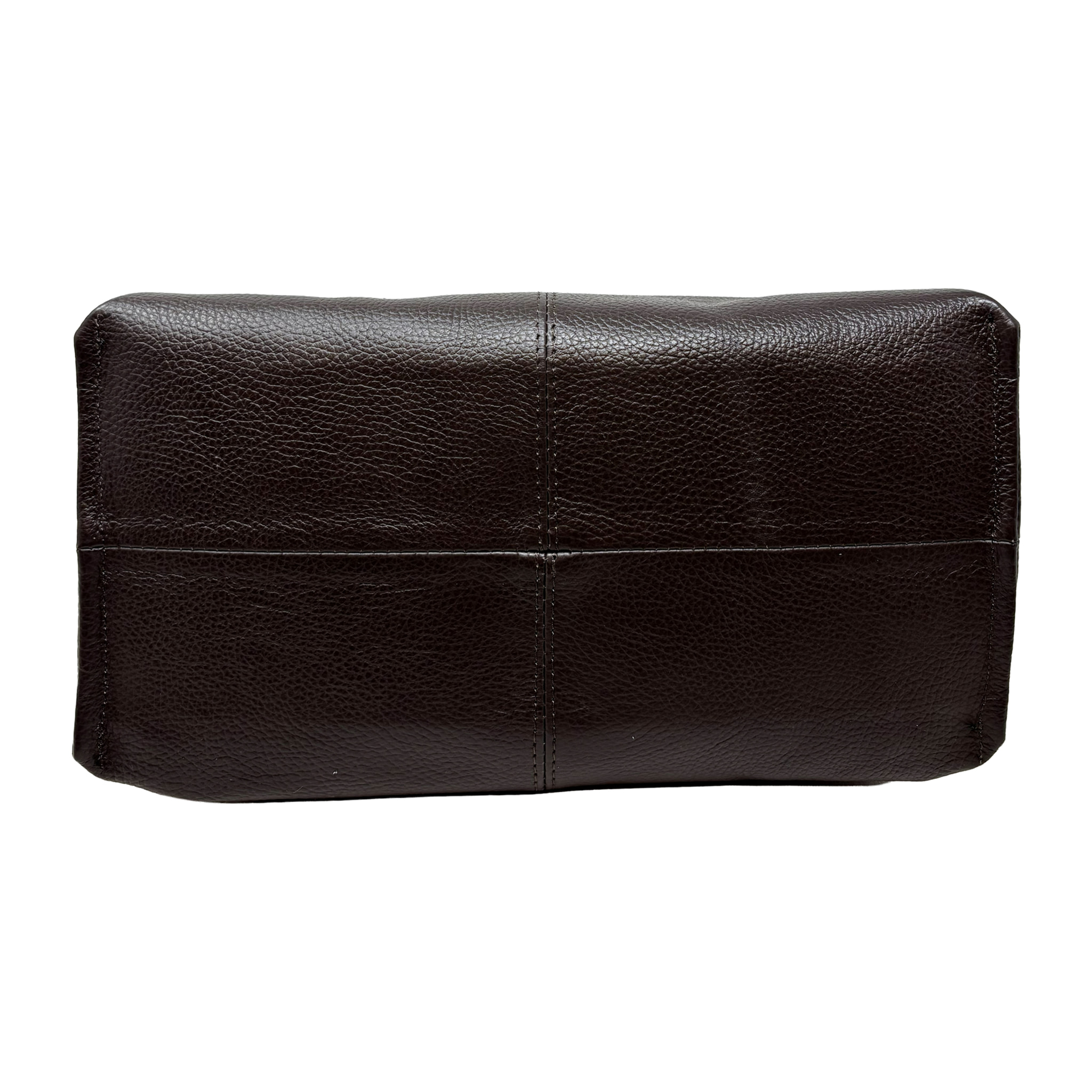 Borsa a Mano in Vera Pelle Dollaro Made in Italy