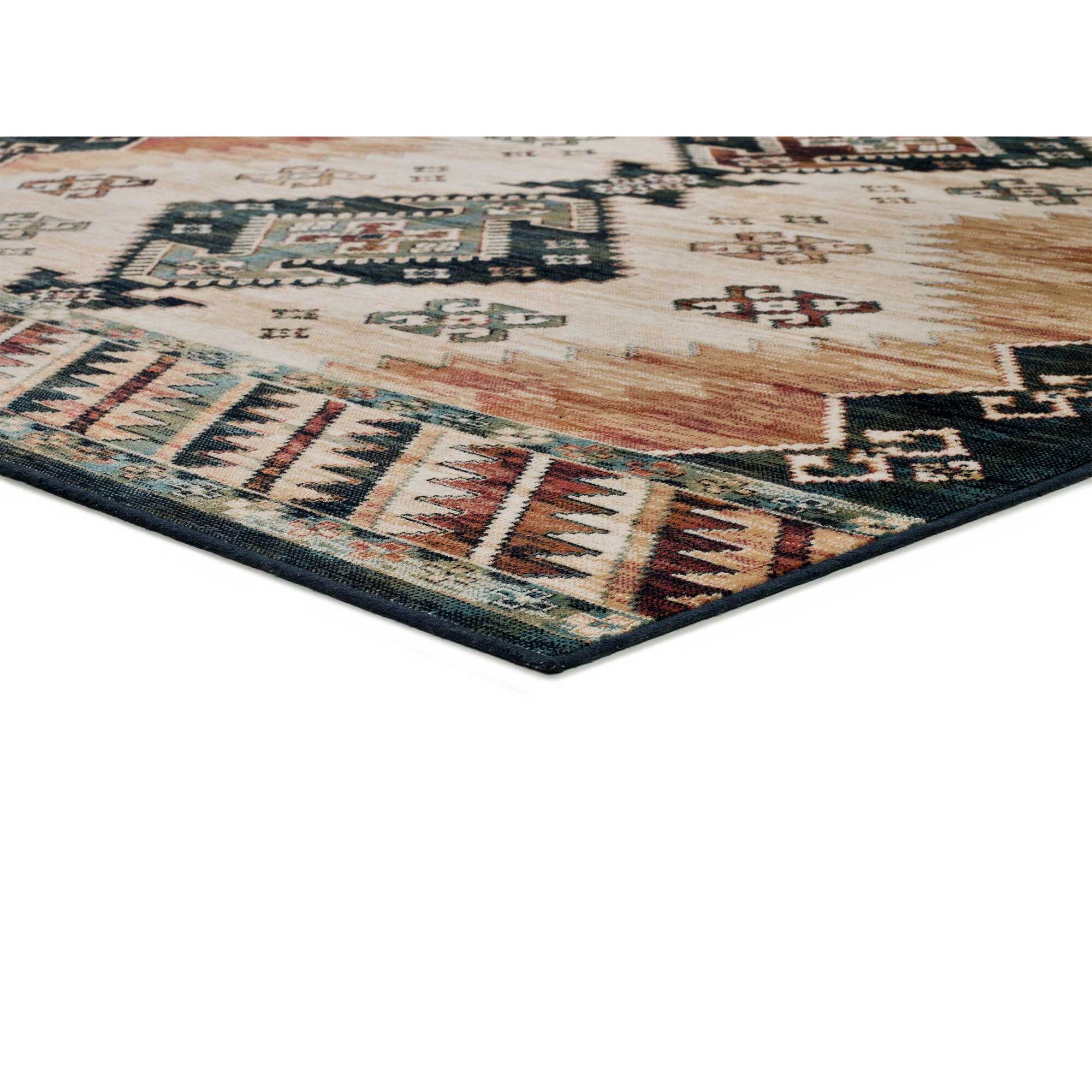 ANTALIA Alfombra estilo Ã©tnico de pelo corto multicolor, varias medidas disponibles