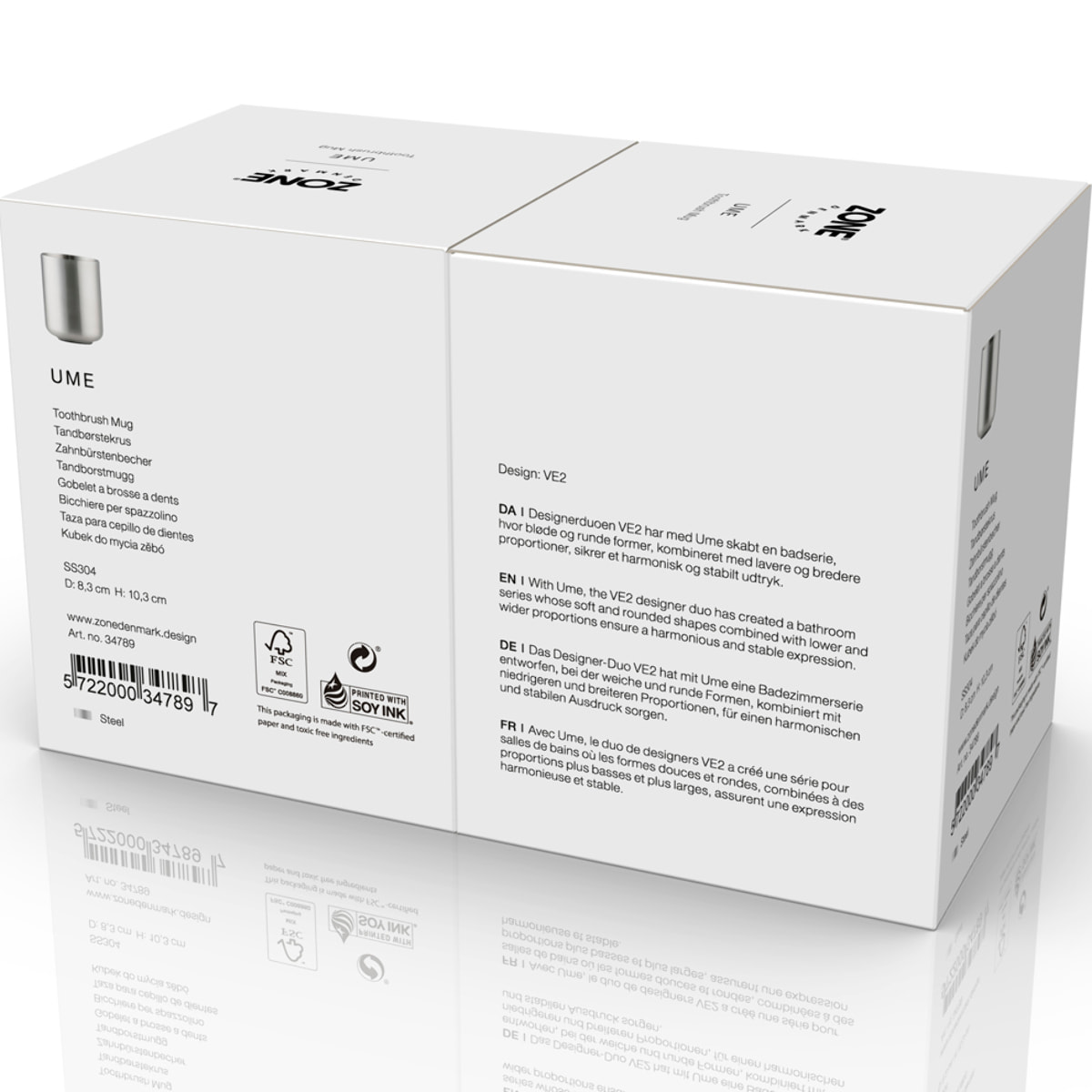 Gobelet pour brosse à dents Ume