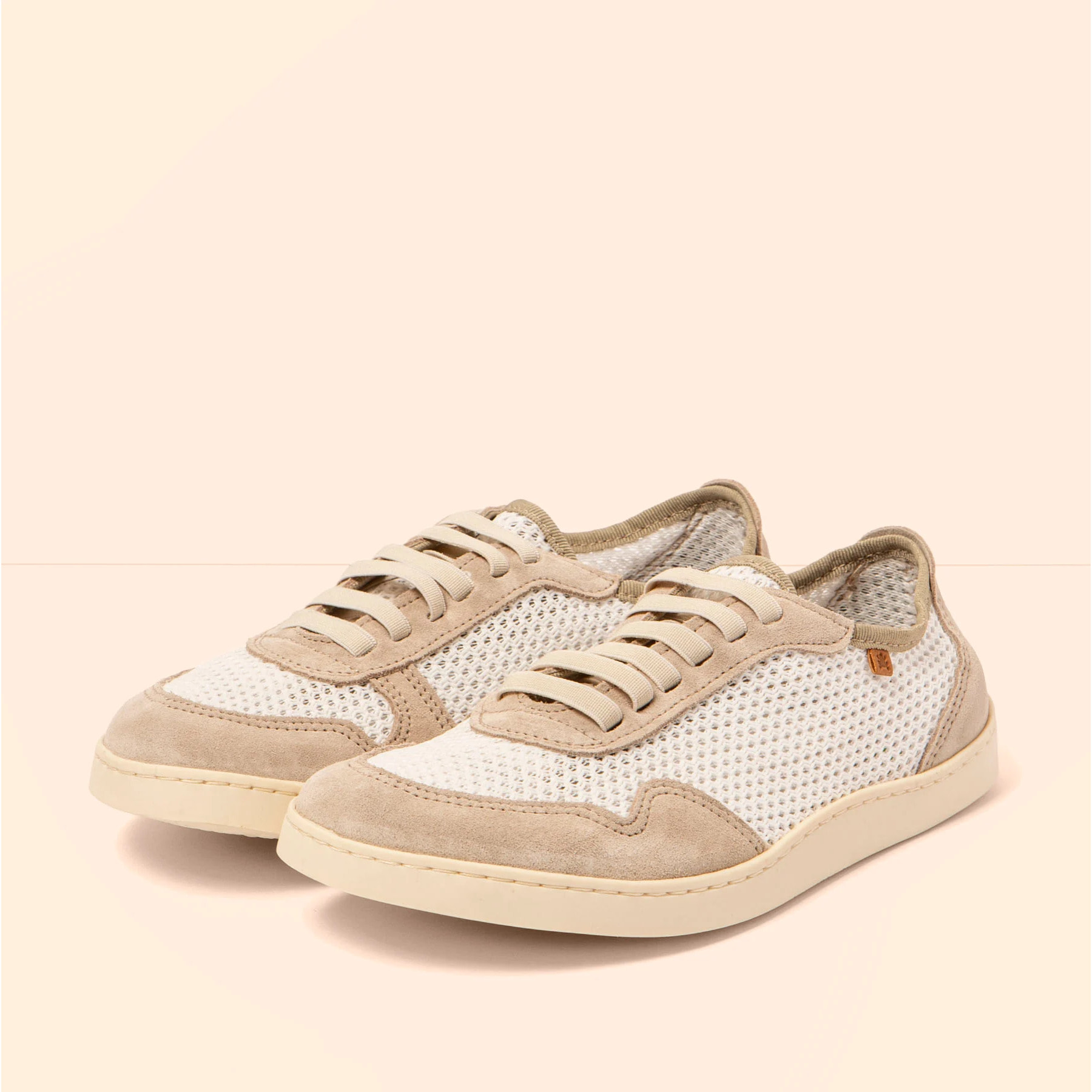 Zapatos N5914 MULTI MATERIAL WHITE/ ORIGEN color White