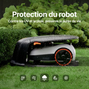 Garage NAVIMOW M pour robot tondeuse Segway Navimow serie i2 LiDAR et LiDAR Pro