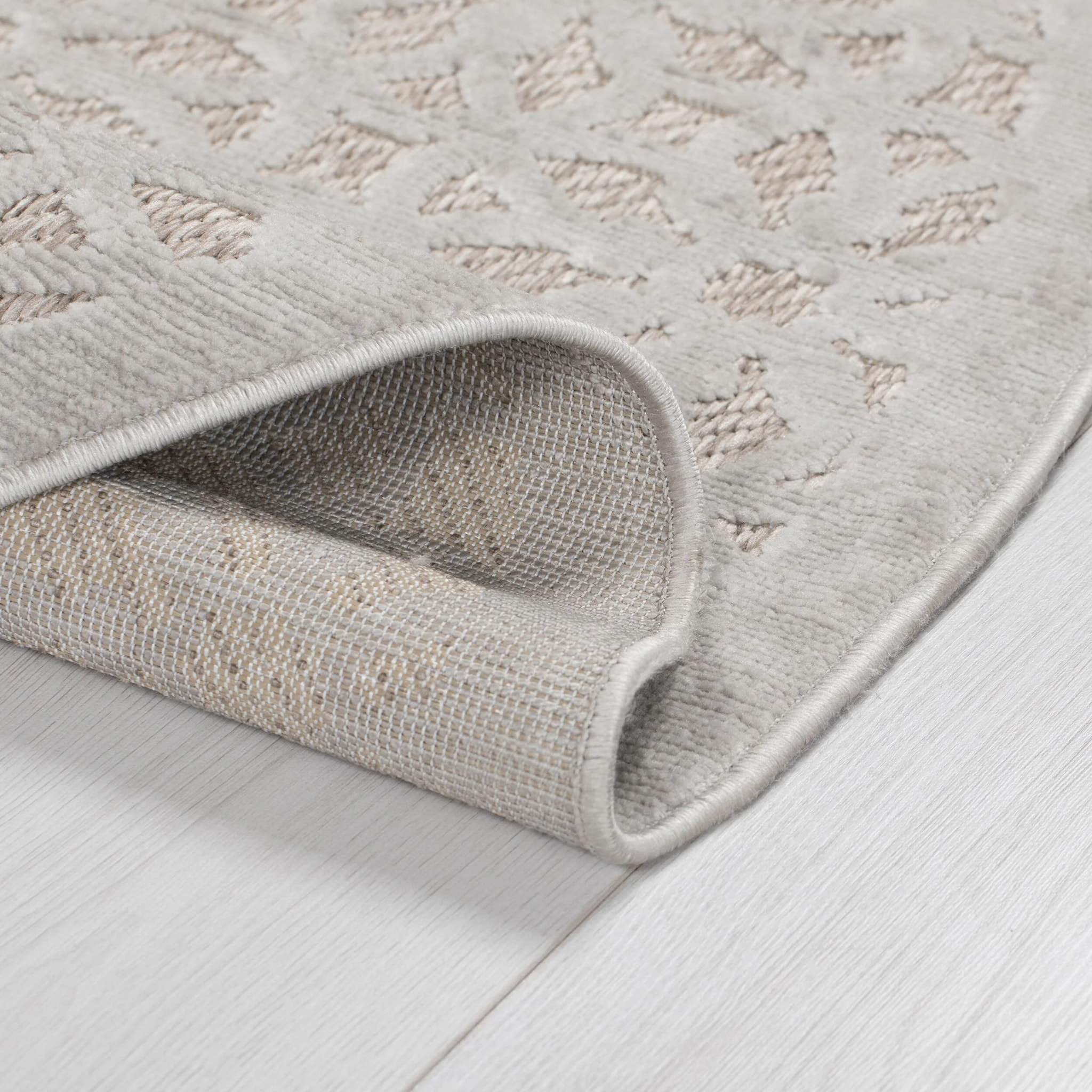 Tapis extérieur rond ARGENTO