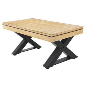 Table multi-jeux, ping-pong et billard en bois ARIZONA