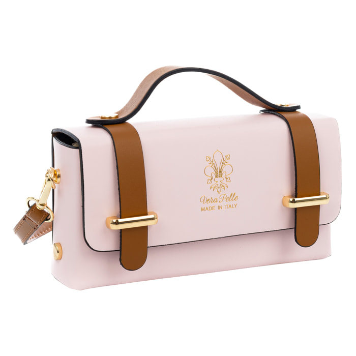 Bellante Bolso bandolera Mujer.Piel auténtica Ruga