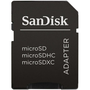 Carte Micro SD SANDISK 128GO microSD Extreme Plus  + Adaptateur