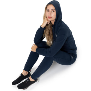 Tuta invernale donna cappuccio e zip, pantalone polsino Leone 1947 All You Need