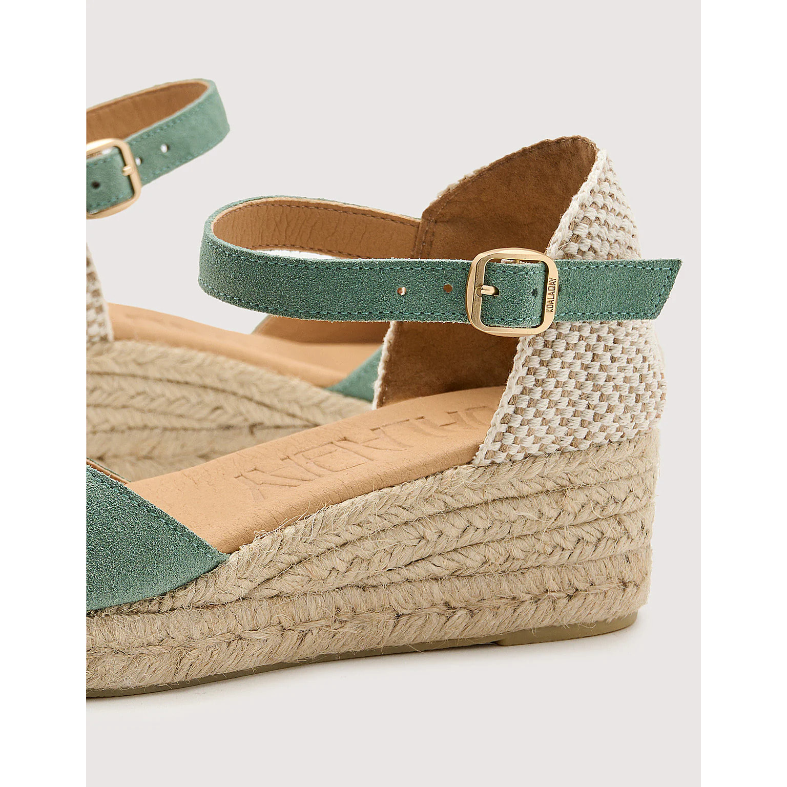 Campesina Yute Pulsera Verde - Bludleia