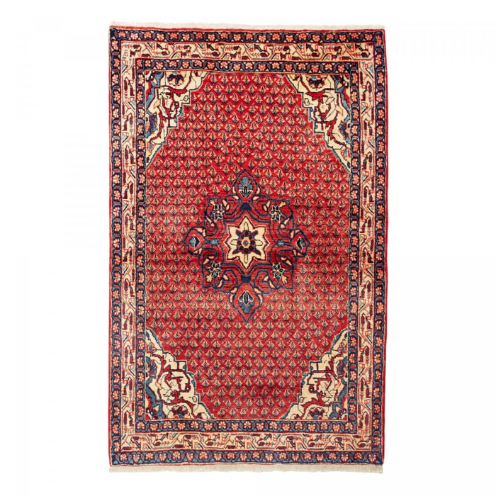 Tapis d'orient au motif oriental, noué main en laine, FIBISI