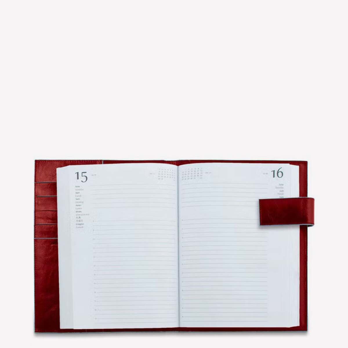 Piquadro Agenda giornaliera in pelle