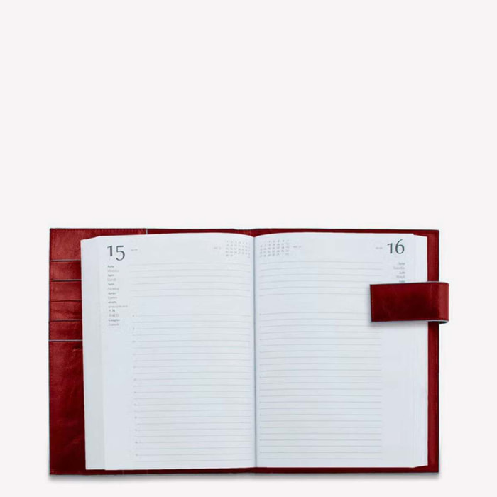 Piquadro Agenda giornaliera in pelle