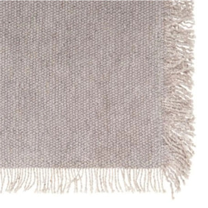 Nappe "Maha" - coton - gris - 250x150 cm