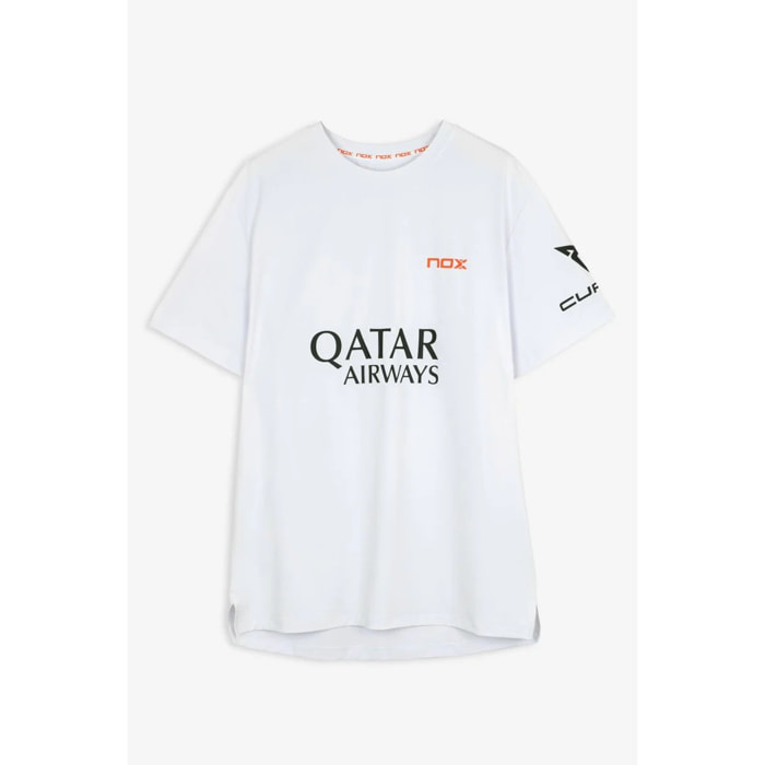 Camiseta Sponsors AT10 Blanco de Agustín Tapia