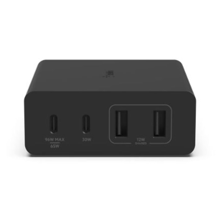 Chargeur ordinateur portable BELKIN 4 ports 2 USB-C 2 USB-A 108W Noir