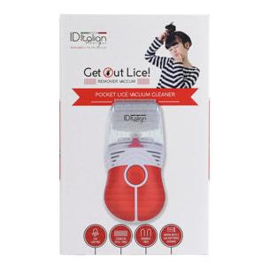 Peigne compact anti-poux à piles